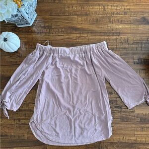 Off the shoulder top